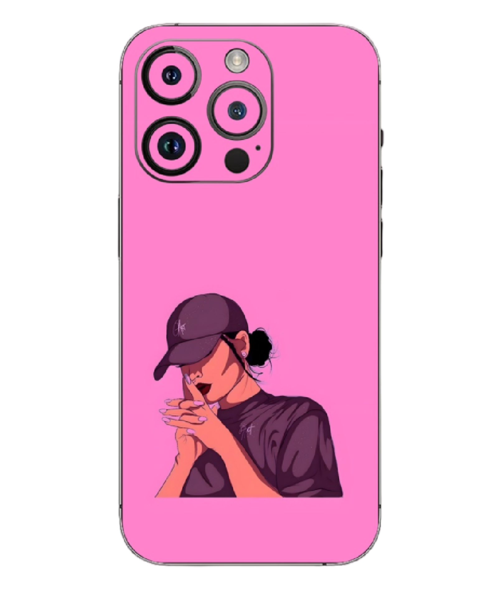 Drip Girl Mobile Skin