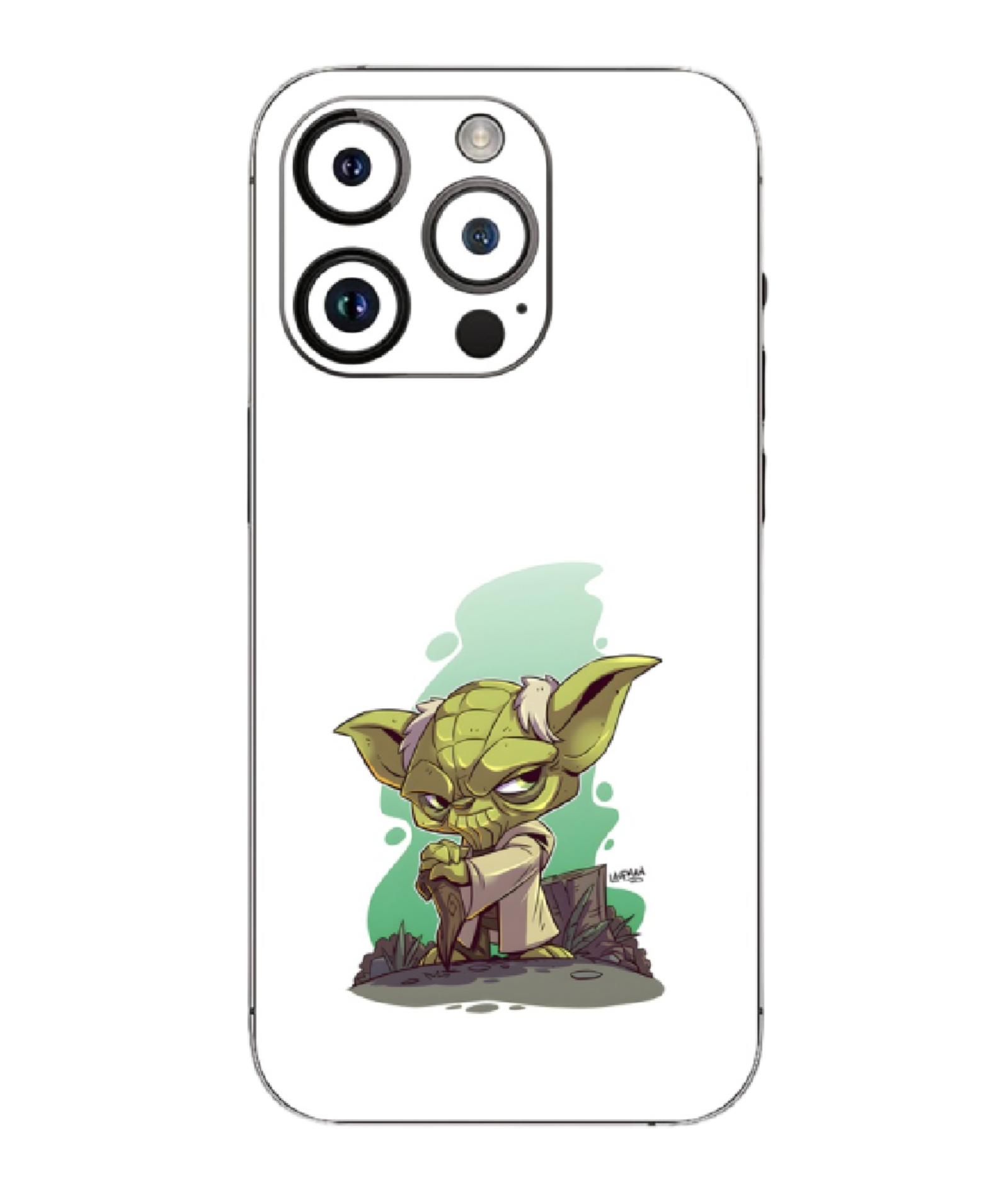 Chibi Yoda Mobile Skin