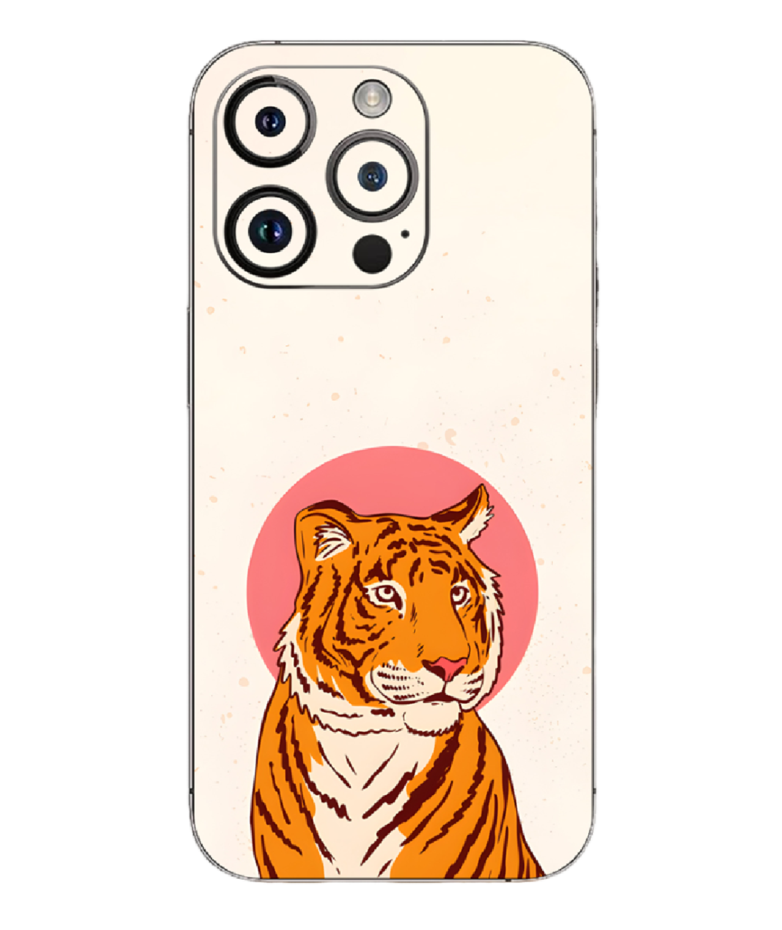 Realistic Tiger Mobile Skin