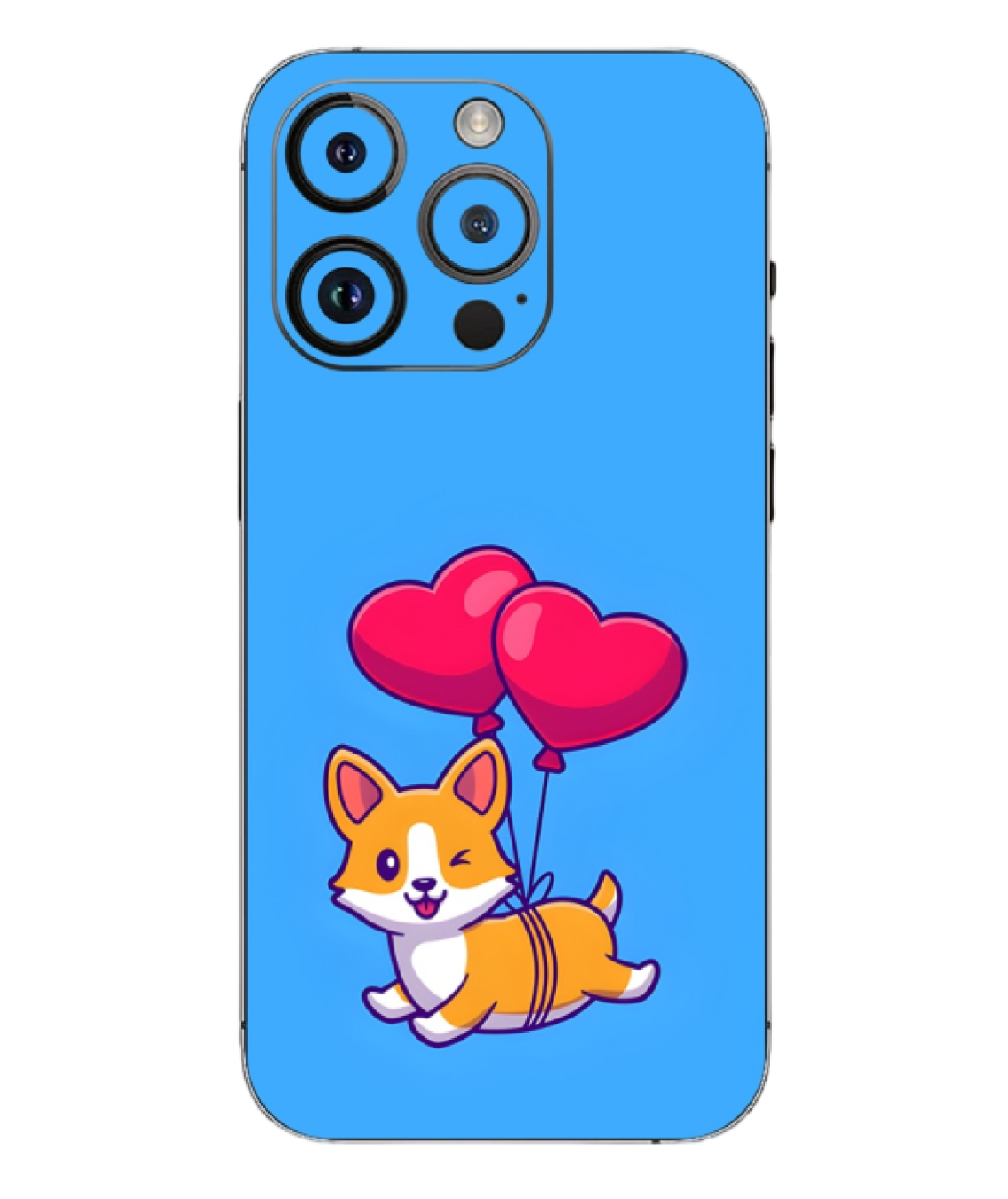 Dog Heart Mobile Skin