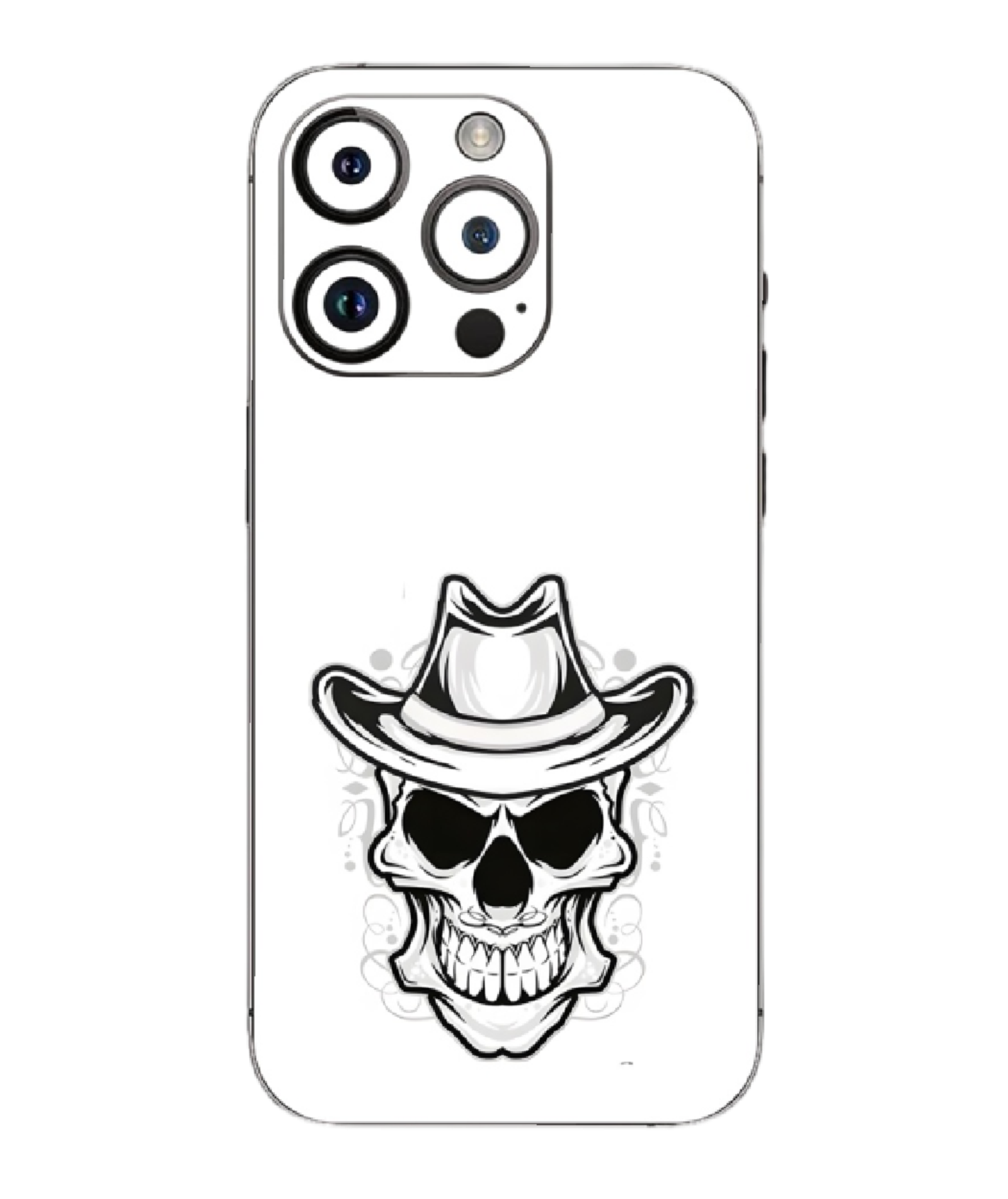 Cowboy Skull Head Mobile Skin