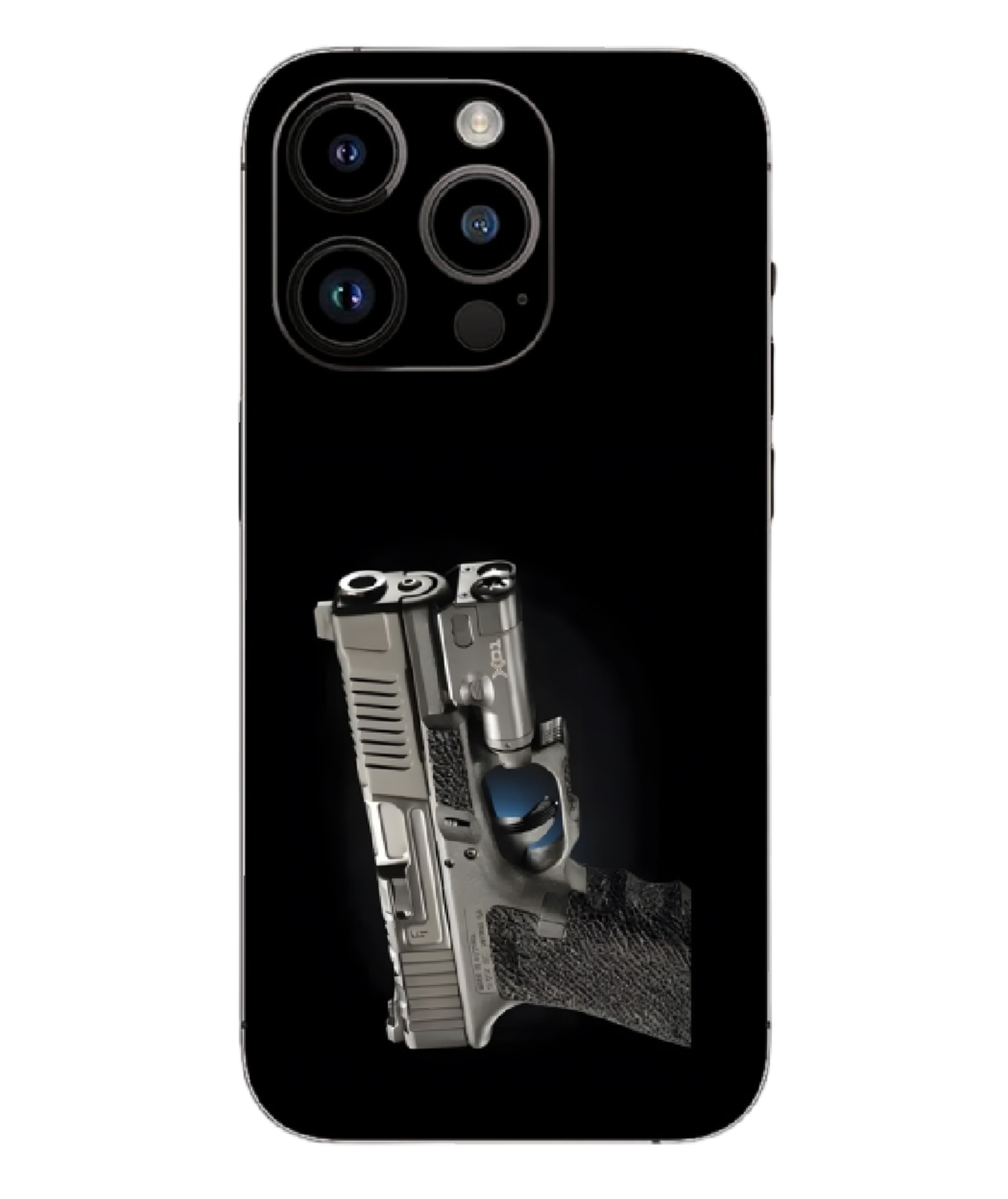 Black Gun Mobile Skin
